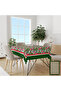 Watermelon and Pineapple Patterned Carefree Tablecloth