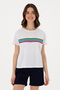Women's White Crew Neck T-Shirt 50308639-Vr013