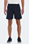 Randi Men's Fitness Navy Blue Shorts with Pockets - 2