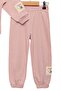 Girl's 100% Cotton Elastic Leg Sweatpants Set - Children's Clothing - 4