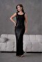 Backless Sleeveless Evening Dress - 4