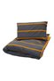 Single bed set Gray/Orange - 4