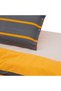 Single bed set Gray/Orange - 5