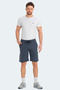 Ketut in Men's Fitness Dark Gray Shorts with Pockets - 4
