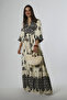 Women's Katleya Model 100% Viscose Summer Dress - 5