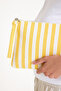 Premium Women's 1St Quality Cotton Woven Lined Colorful Clutch Portfolio Handbag - 7