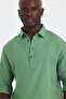 Short Sleeve Linen Shirt Af-Y18007Lns - 5