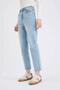 Mary Vintage Straight Fit High Waist Blue Women's Jean Pants D7981Ax/Nm39