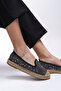 Elysrue Women's Espadrille 001210   Black - 5