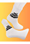 Unisex Socks Lettering Colorful Comfortable Patterned Fun and Stylish Custom Designs White College Socks - 3
