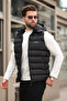 New Season Waterproof Removable Hooded Puffer Vest