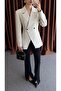 Belted Stone Blazer Jacket - 4