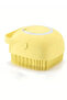Human Pet Baby Silicone Exfoliating Shower Brush with Shower Gel Tank - 5