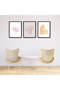 3 Piece Frame Look Mdf Table Set - 4