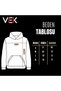 Vek Kökbörü(Bozkurt) Göktürk Letters Special Design Oversized Sweatshirt Hoodie - 3