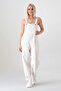 5 Pocket Linen Salopet - White - 2