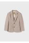 Boy's Sports Jacket 10-14 Years Old Cream - 4