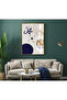 MARVELOUS GRAYSCALE GRAY-LACQUERED BOHEMIAN MUHAMMAD ISLAMIC MODEL FRAMED TEMPERED GLASS TABLE SINGLE VERTICAL