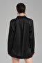 Women's Satin Fabric Long Sleeve Comfortable Fit Dress - 7