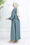 Zippered Jacket Gilet Hijab Suit Çağla 2240 - 5
