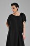 Women's Woven Fabric Short Sleeve Comfortable Fit Design Dress - 6