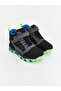 Gray Lace-Up and Velcro Boys' Trekking Boots
