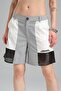 Women's Organza Fabric Garnished Special Design Shorts - 4