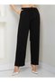 Slim Denim Linen Fabric Women's Pants - 5