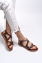 Ismenriah Women's Sandals 0012847 Tan - 2