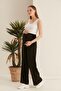 Işşil 4510-basenden Wide Leg Maternity Twin Rope Combed Cotton Trousers - 3