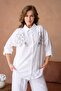 Bead Embroidered Linen Suit - 3