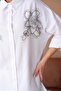 Bead Embroidered Linen Suit - 5