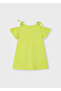 3963 Girl's Appliqued Dress - 4