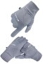 Full Finger Softshell Touch Compatible Gloves with Finger Features Sports Gloves - 3