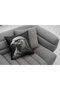 Black and White Eagle Themed Digital Printed Decorative Throw Pillow Cover - 2