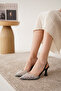Pearl Embellished Daily Orthopedic Classic High-Heeled Shoes - 3