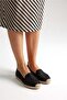 Green Mod 923 Women's Wicker Embroidered Espadrille Ballerinas - 4