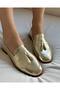 Bera Tasseled Casual Women's Loafer - Gold - 3