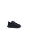 Bestof 150 Kids Black Velcro Thick Sole Casual Sneakers