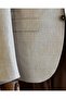 Italian Style Slim Fit Plaid Men's Jacket Camel T12547 - 6