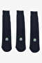 Women's Knee Length Seamless Premium Bamboo Socks 3 Pairs - 2
