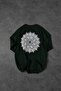Men's Green Oversize T-Shirt - Shoulder and Back Embroidered - 2