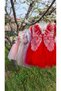 Girl Child Baby Girl Birthday Special Day Eid Winged Dress - 4