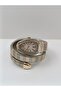 Snake Model, Wrap Watch, Women's Wristwatch Gold-Silver Color - 3