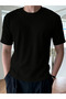 Dressify Women’S Fashion Men's Short Sleeve Crew Neck Knitwear T-Shirt - 3