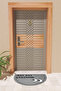 Modern Digital Doormat Gray Bass Bass Pullout Doormat - Door Front Mat - 3