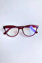 Cateye Blue Light Protection Burgundy Screen Glasses Women Can Change Optical Compatible Glasses - 2