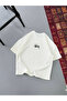 Men's Printed Oversize T-shirt - White