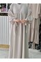 Hajj Umrah Half Zip Dress with Sleeves