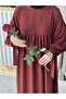Hajj Umrah Half Zip Dress with Sleeves